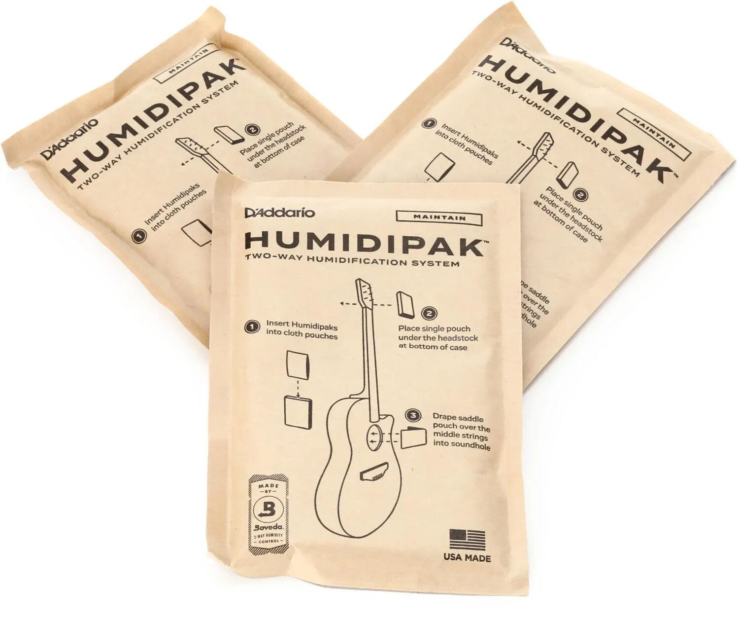 

D'Addario Humidipak Maintenance Сменный пакет (3 шт.)