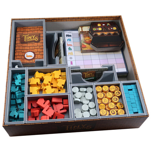 

Коробка для хранения настольных игр Folded Space: Tiny Towns Insert Folded Space