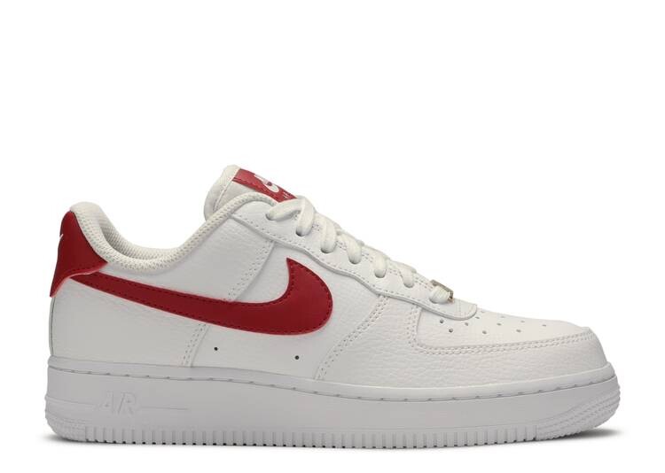 

Кроссовки Nike WMNS AIR FORCE 1 '07 'WHITE GYM RED', белый