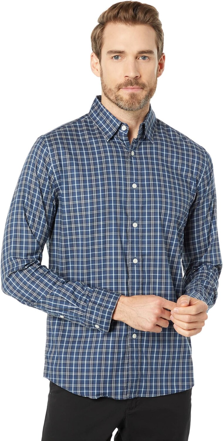 

Рубашка «Движение» Faherty, цвет Evening Peak Plaid