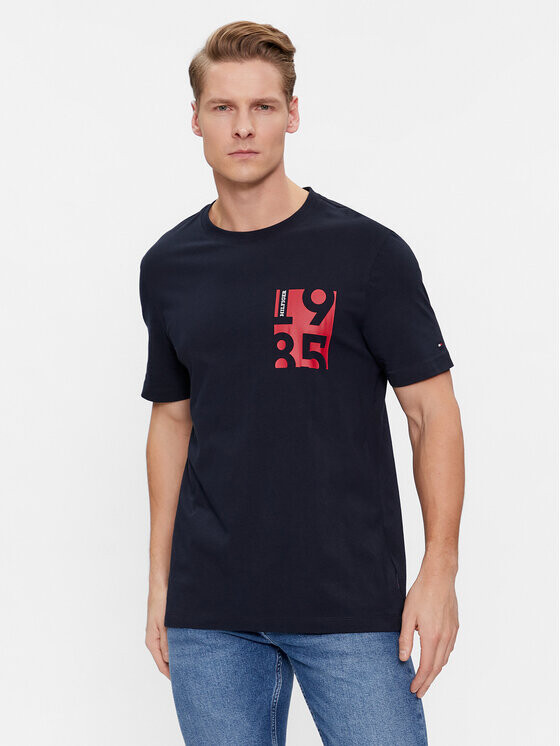 

Футболка стандартного кроя Tommy Hilfiger, синий