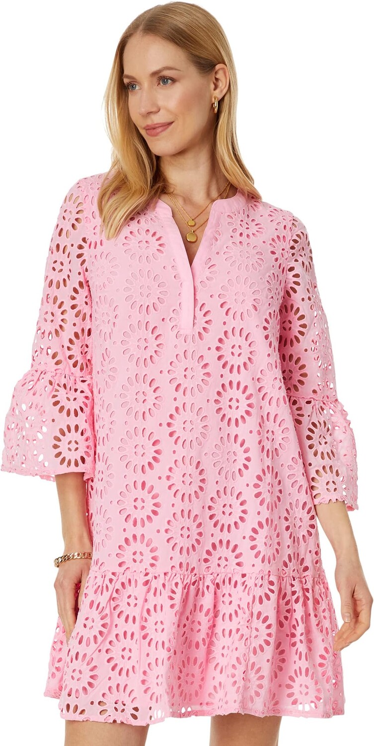 

Платье Бека Lilly Pulitzer, цвет Peony Pink Oversized Pinwheel Eyelet