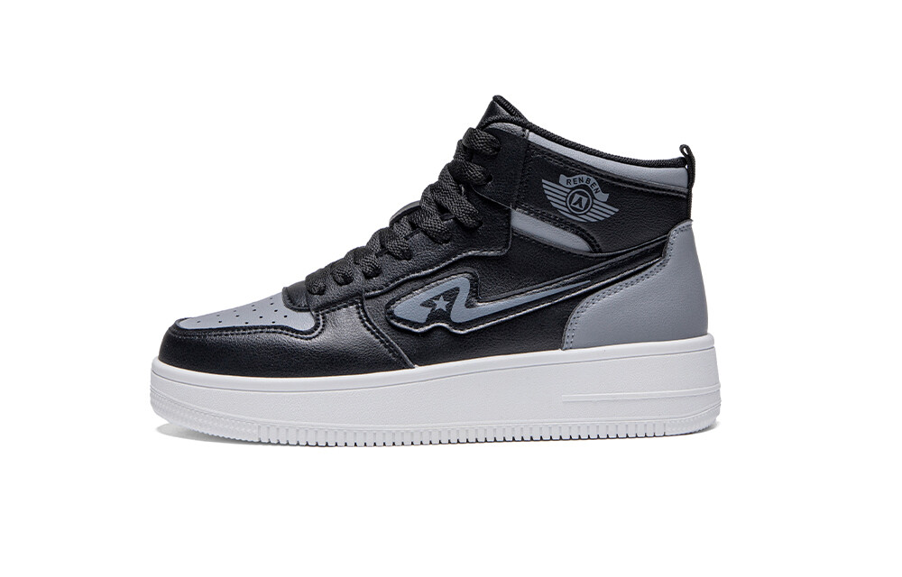 

Кроссовки RENBEN Skateboarding Shoes Unisex, черный/серый