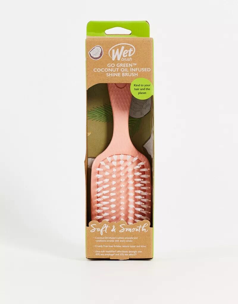 

WetBrush – Go Green Treatment and Shine – кисть для блеска с кокосовым маслом