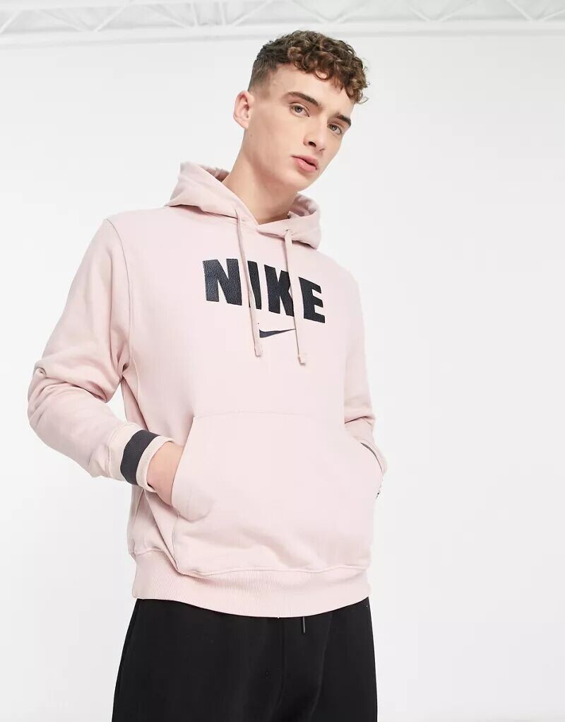 

Розовая оксфордская флисовая худи Nike Retro