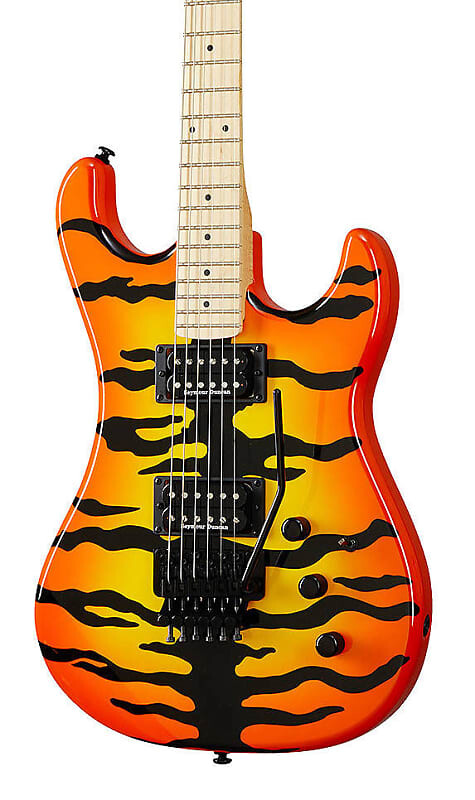 

Электрогитара Kramer Pacer Vintage Electric Guitar in Tiger Stripe