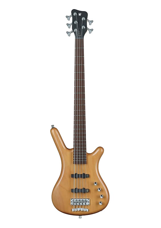 Басс гитара Warwick RockBass Corvette Basic 5 String Bass Guitar - Honey Violin Transparent Satin