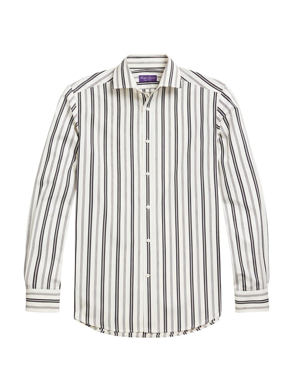 

Полосатая рубашка на пуговицах Ralph Lauren Purple Label, черный