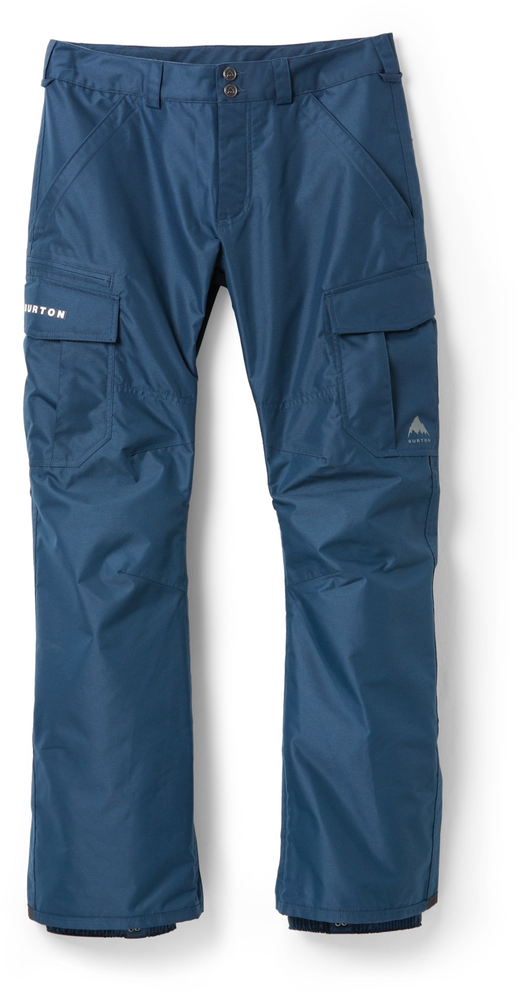 Зимние брюки-карго, стандартная посадка, мужские Burton, синий джоггеры cargo свободного кроя h