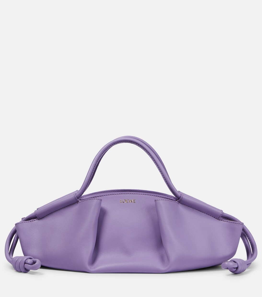 

Маленькая сумка-тоут Paseo из кожи Loewe, фиолетовый