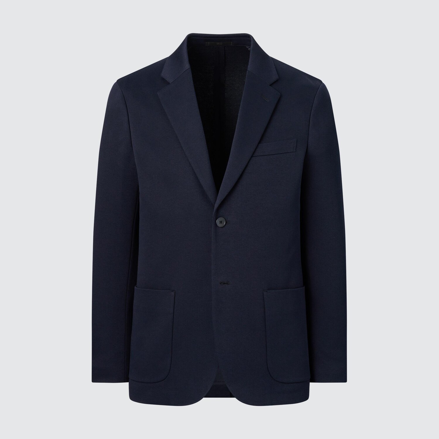 

Комфортный пиджак UNIQLO, темно-синий
