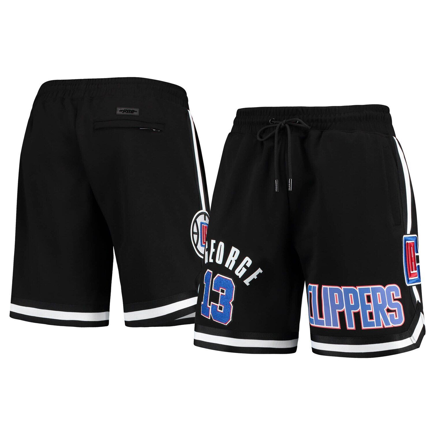 

Мужские шорты Pro Standard Paul George Black LA Clippers Team Player