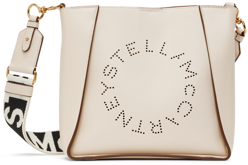 

Белая сумка через плечо с логотипом Pure Stella McCartney