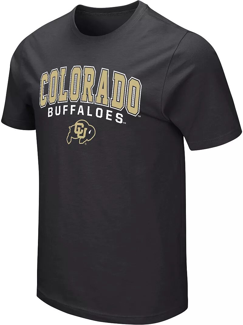 Colosseum Мужская черная футболка Colorado Buffaloes