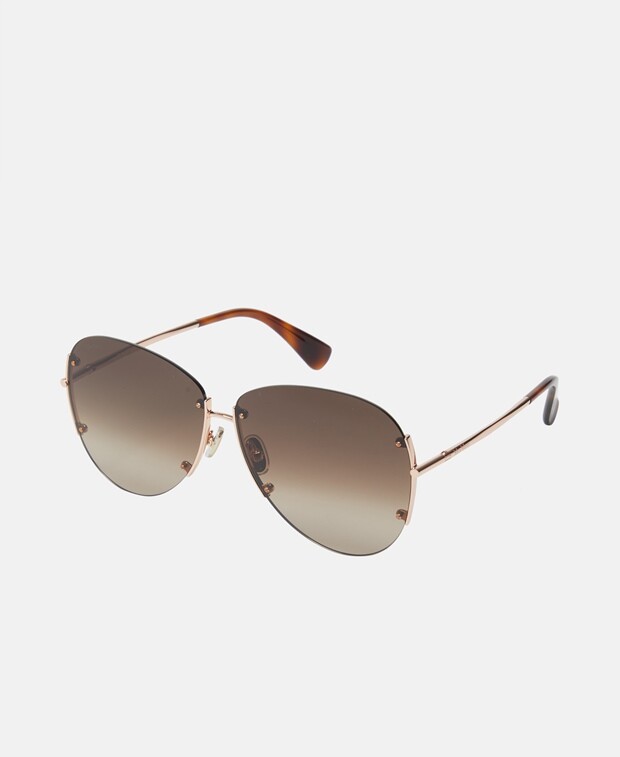 

Солнцезащитные очки Max Mara, баклажан