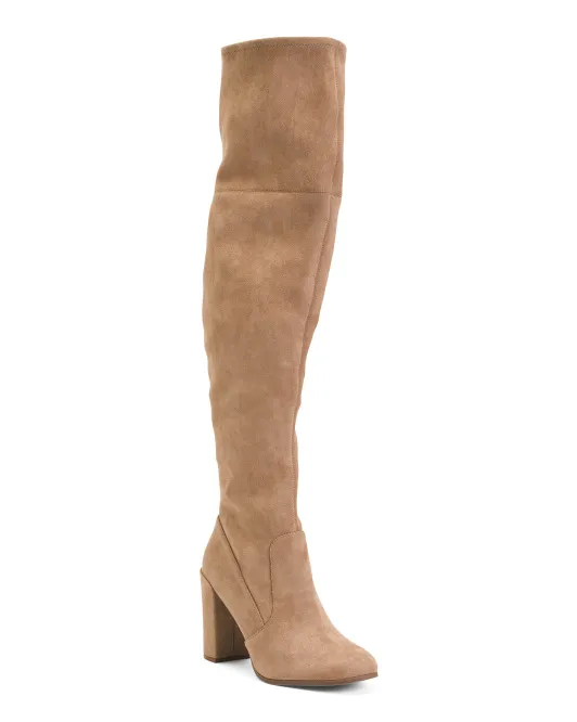 

Сапоги выше колена Josie Kenneth Cole New York, цвет Mushroom