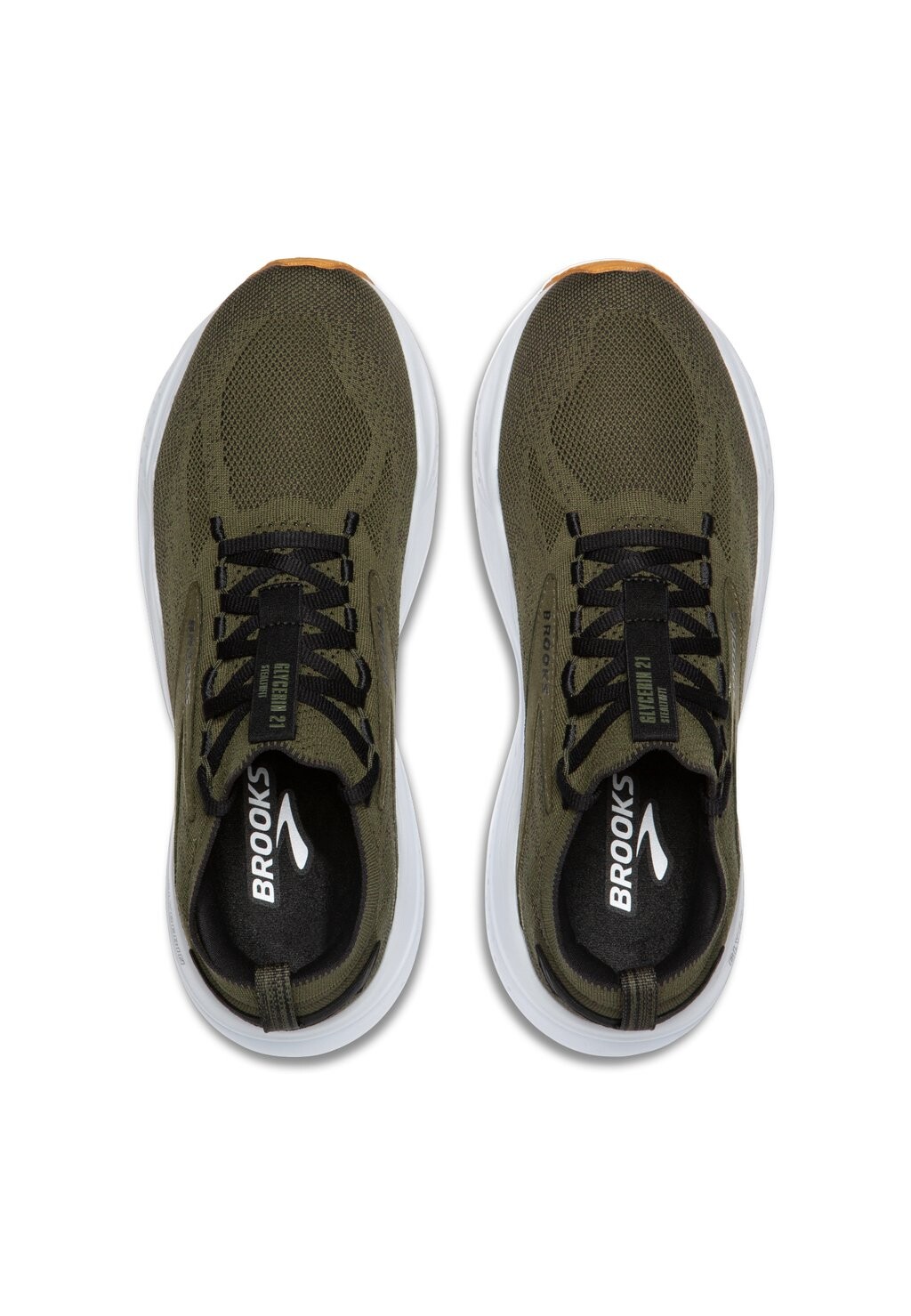 

Кроссовки GLYCERIN STEALTHFIT 21 Brooks, темно-зеленый