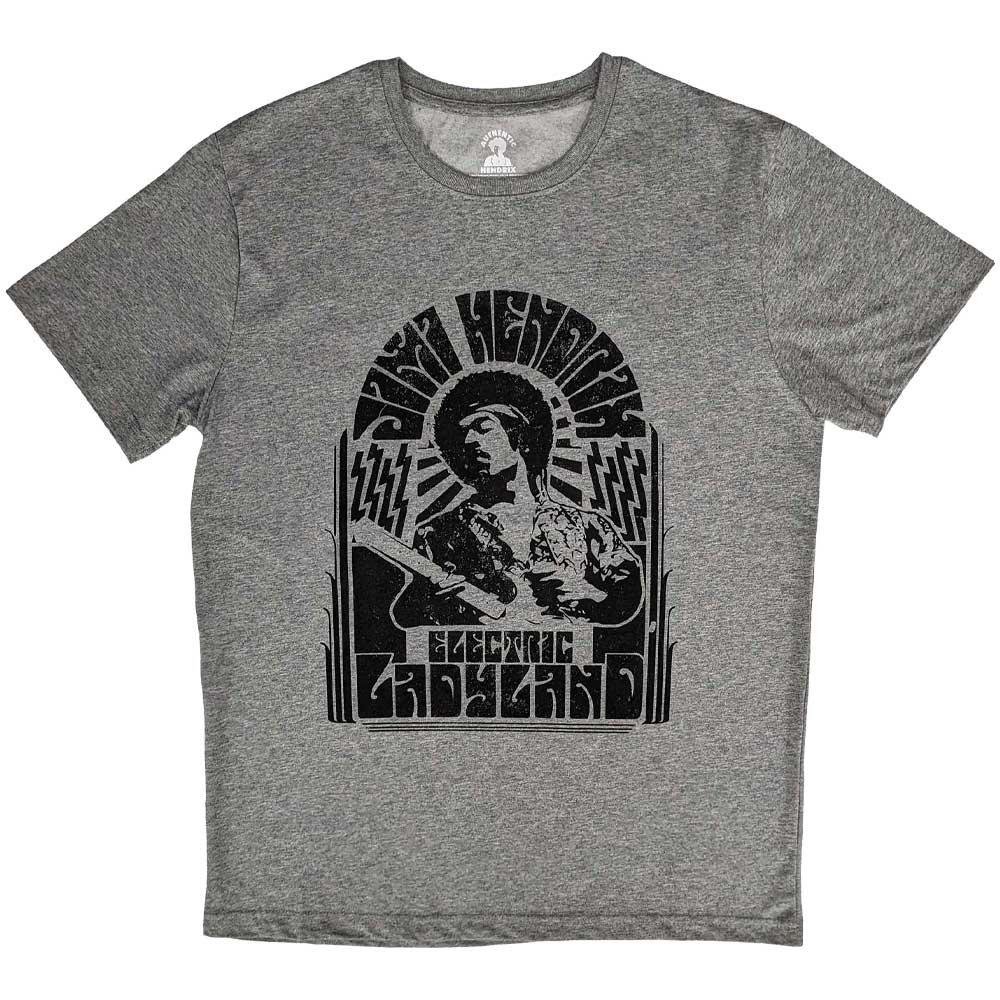 Моно-футболка Electric Ladyland Jimi Hendrix, серый