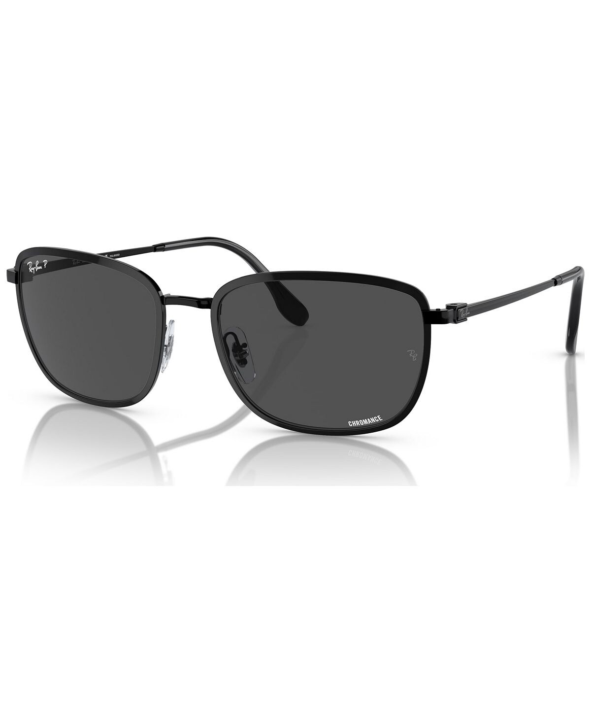 

Поляризованные солнцезащитные очки унисекс, RB3705 Chromance Ray-Ban, черный