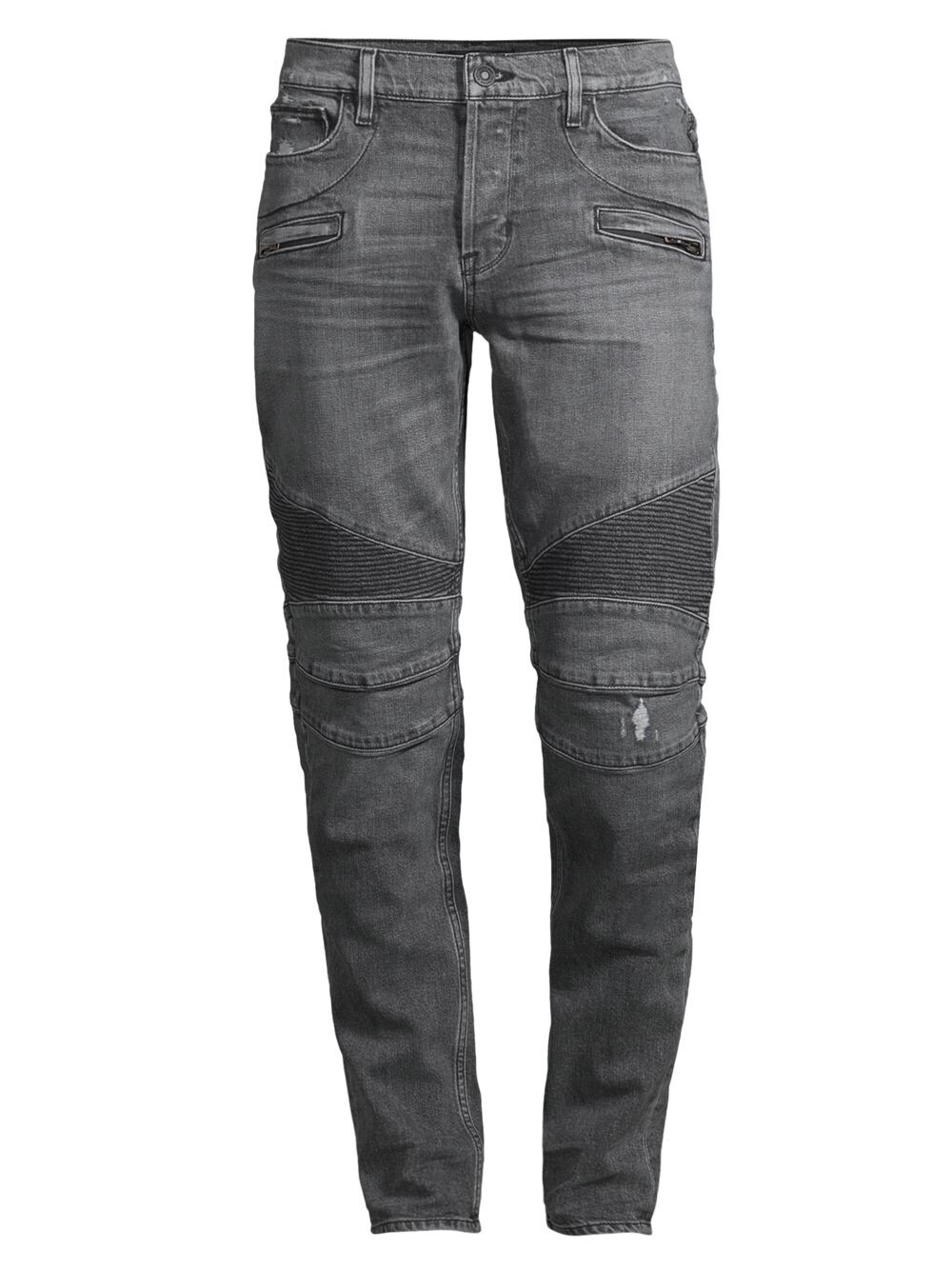

Эластичные джинсы скинни в рубчик с эффектом потертости Blinder Biker V2 Hudson Jeans