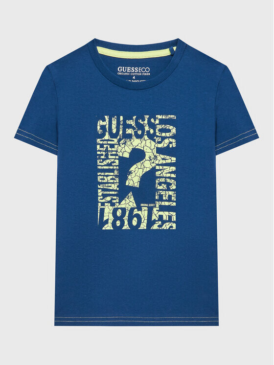 

Футболка стандартного кроя Guess, синий