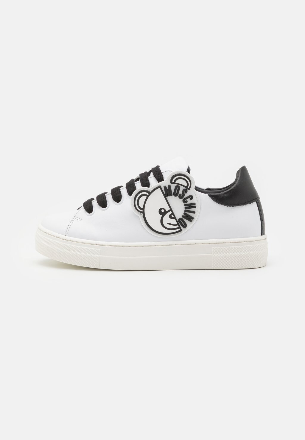 

Низкие кроссовки Unisex MOSCHINO, цвет white/black