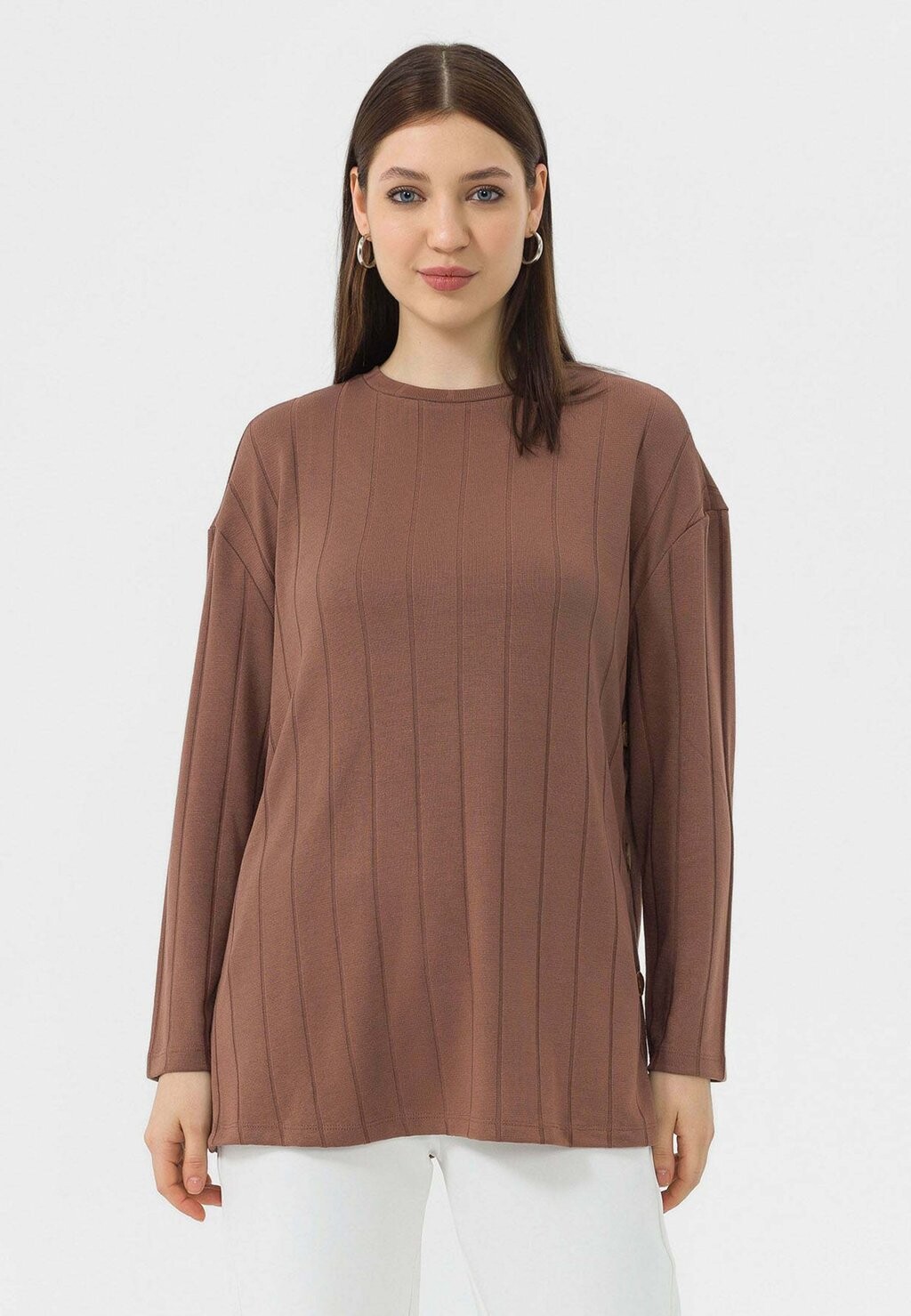 

Топ с длинными рукавами LONG SLEEVED Moxx Paris, цвет brown