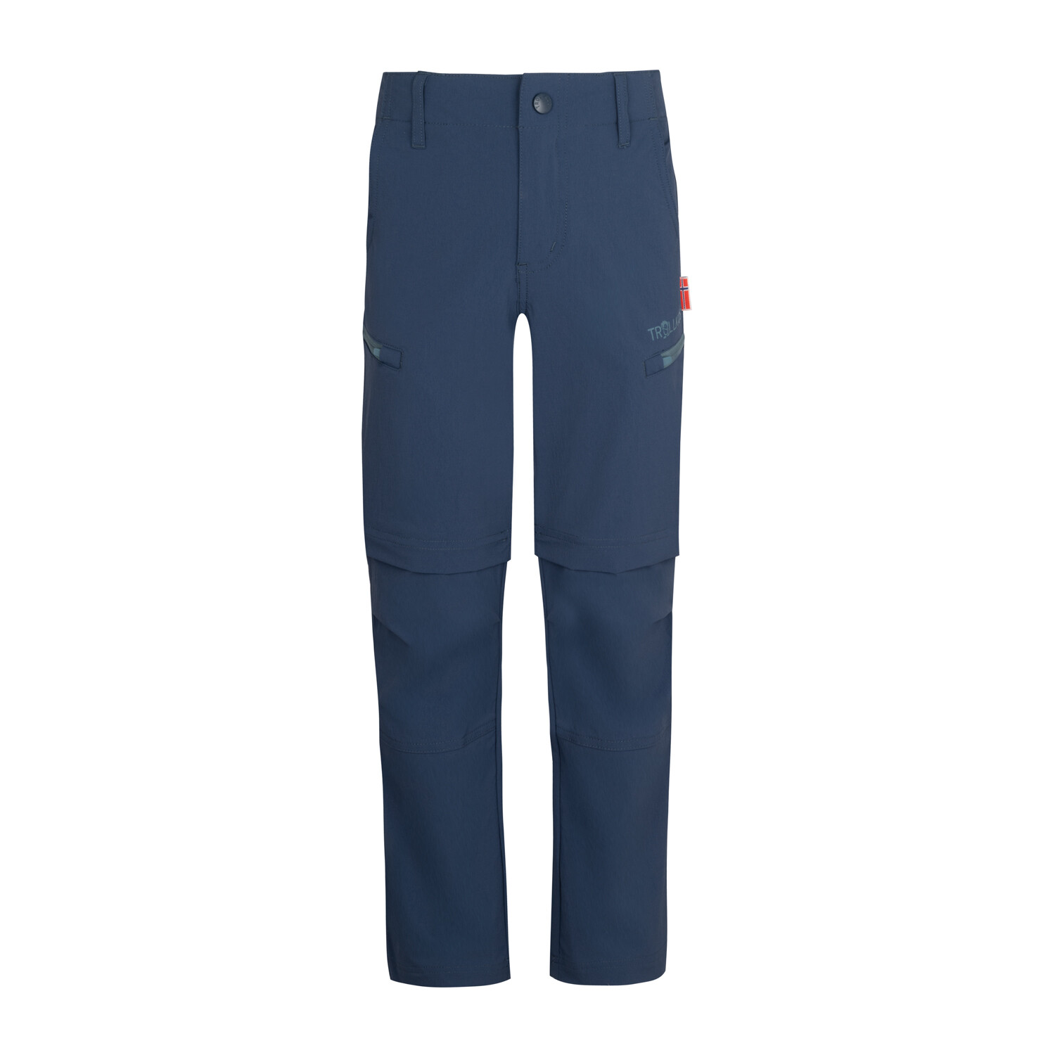 

Спортивные шорты Trollkids Zip Off Hose Kjerag, цвет Mystik Blau/Stahlblau