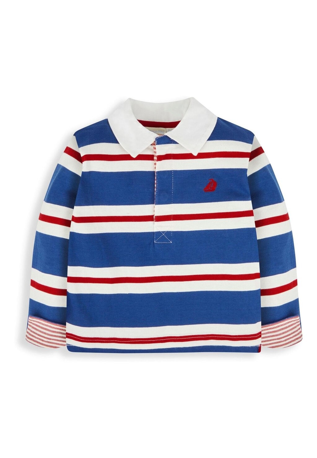 

Рубашка-поло STRIPE RUGBY JoJo Maman Bébé, цвет blue