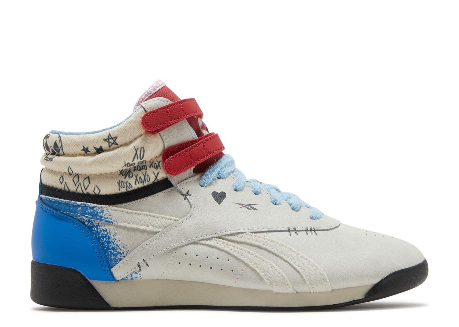 

Кроссовки Reebok Dc Comics X Wmns Freestyle High 'Harley Quinn', белый