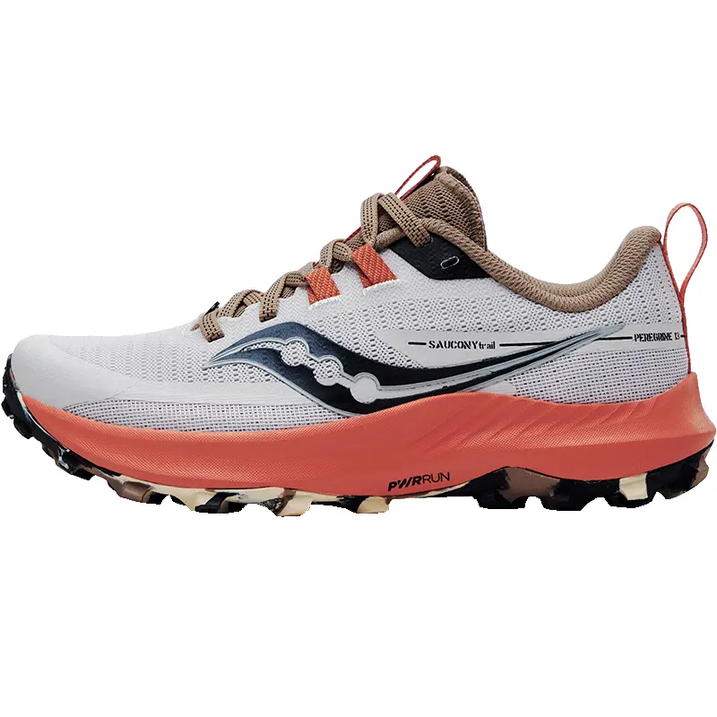 

Кроссовки амортизирующие женские Saucony Peregrine 13 для бега, серый/красный