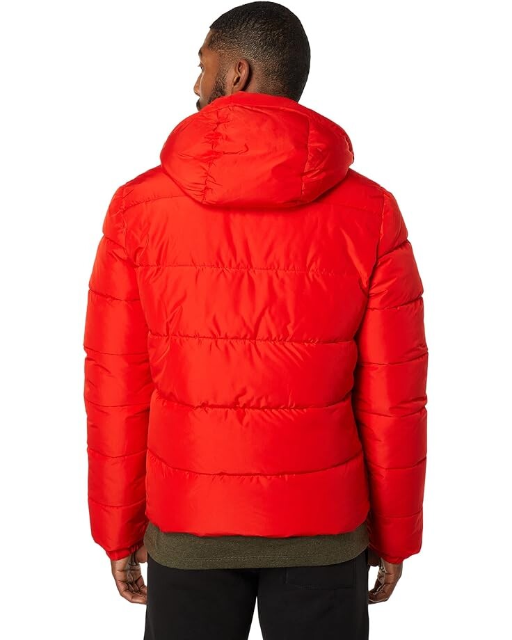 

Пуховик Superdry Hooded Sports Puffer, цвет Bright Red