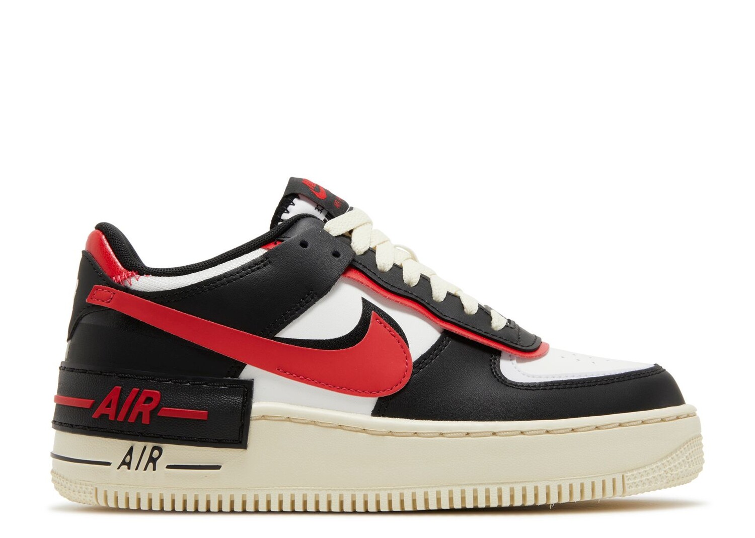 

Кроссовки Nike Wmns Air Force 1 Shadow 'Black University Red', белый
