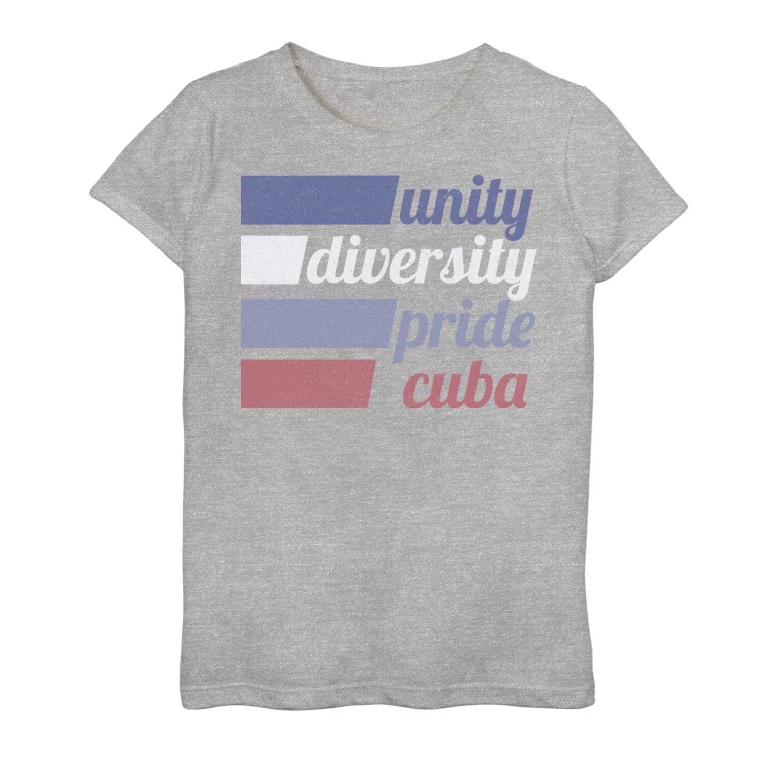

Футболка Gonzales Cuba Unity Country Pride для девочек 7–16 лет Licensed Character