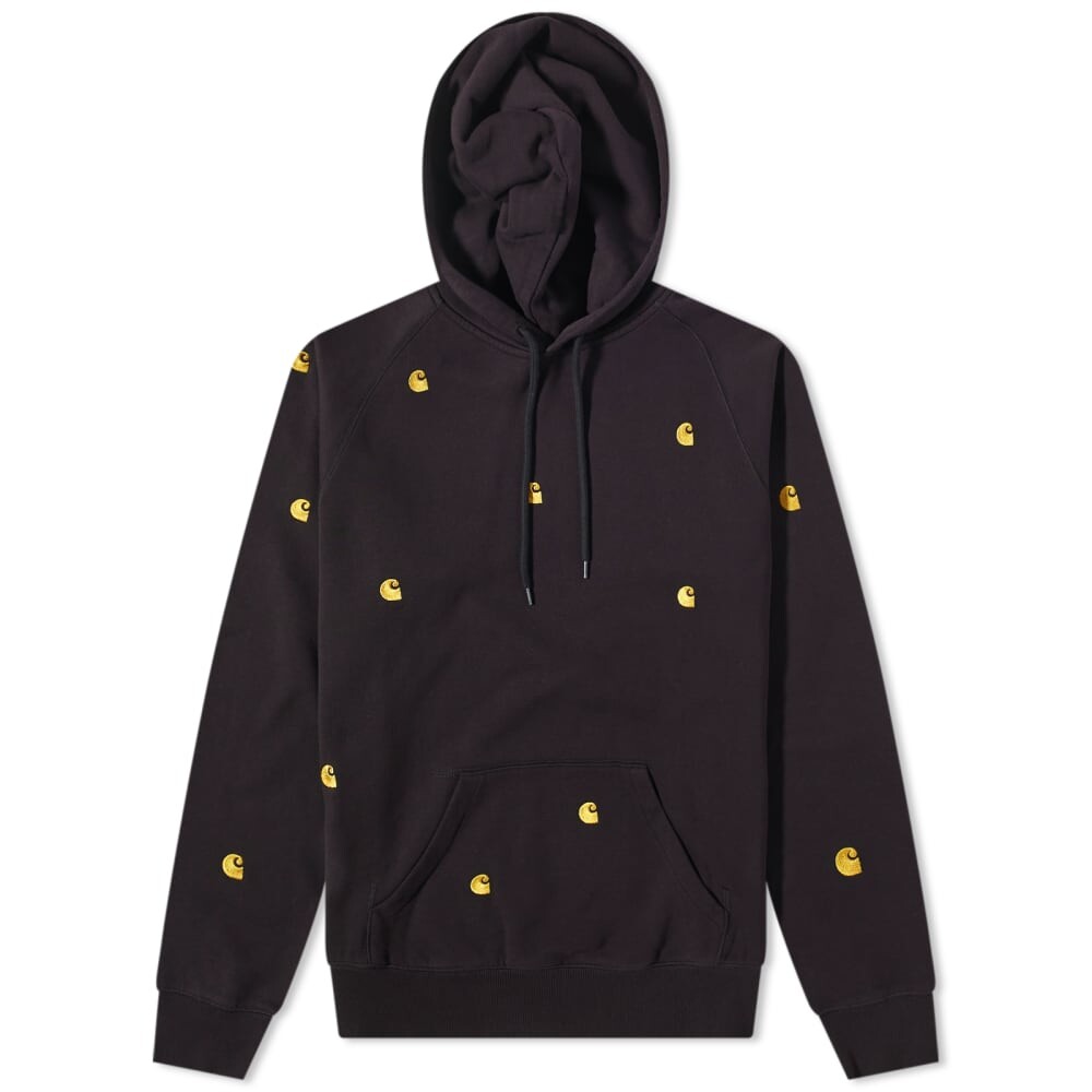 

Свитшот Carhartt WIP с капюшоном Seek Sweat, черный