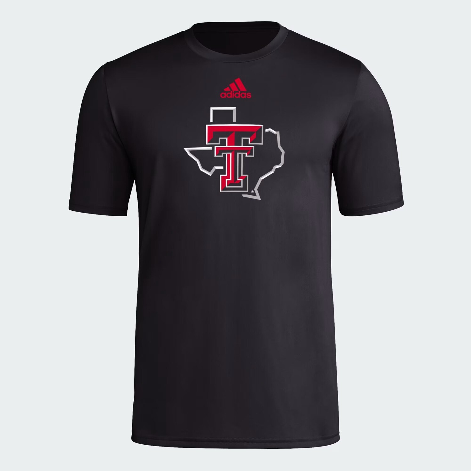 

Техасская техническая футболка Adidas, цвет Black/Ncaa-Txt-766