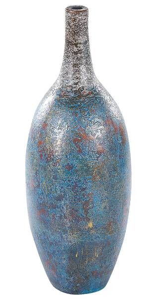 

Декоративная ваза Beliani PIREUS цвет blau/braun/gold/silber