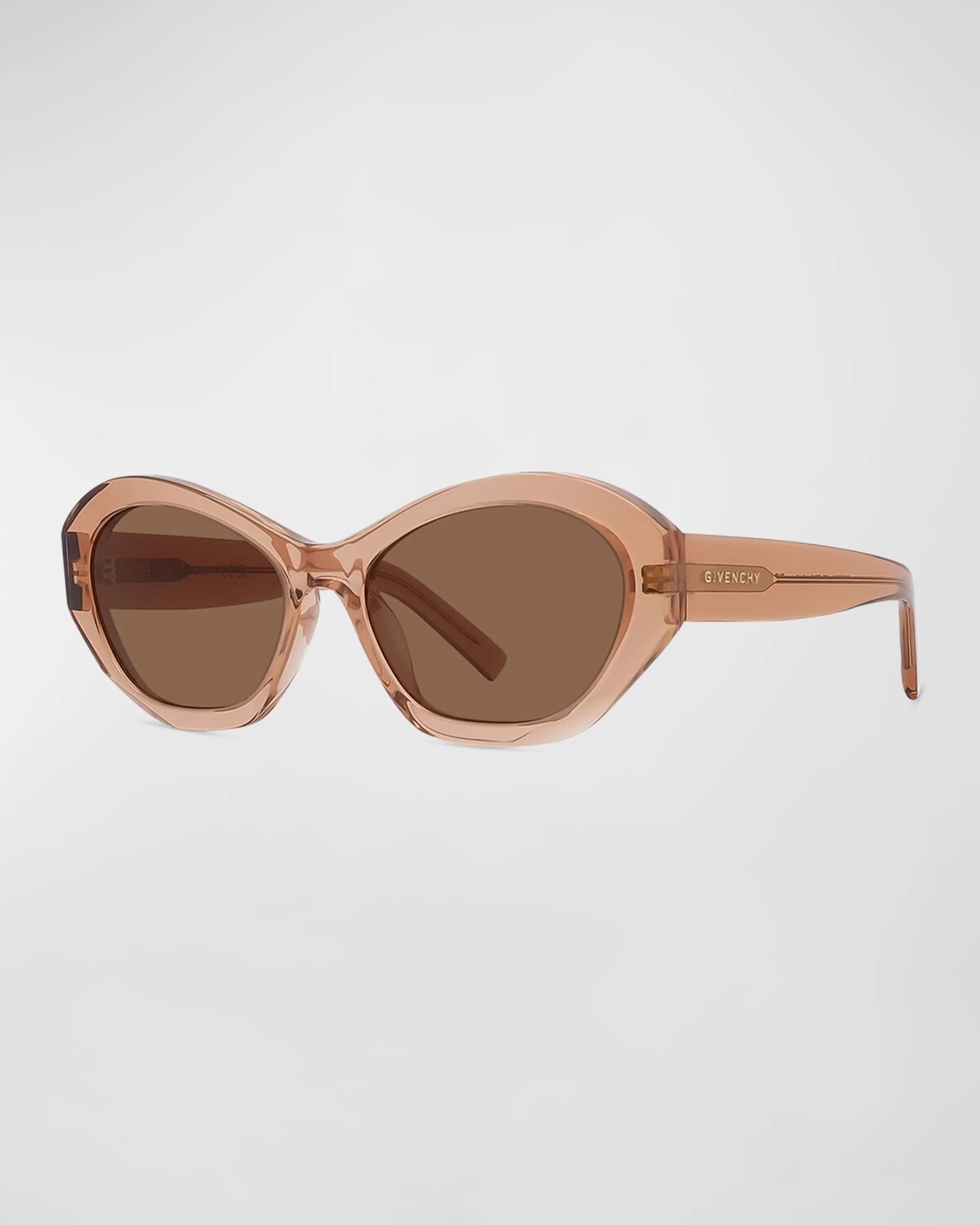 

Солнцезащитные очки «кошачий глаз» из ацетата GV Day Givenchy, цвет Shiny Orange Brown