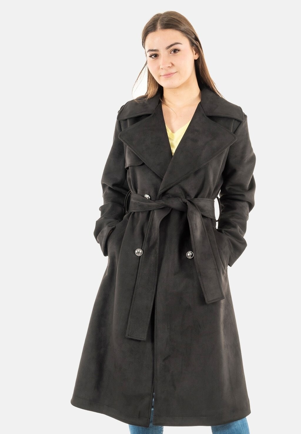 

Плащ Guess, цвет noir