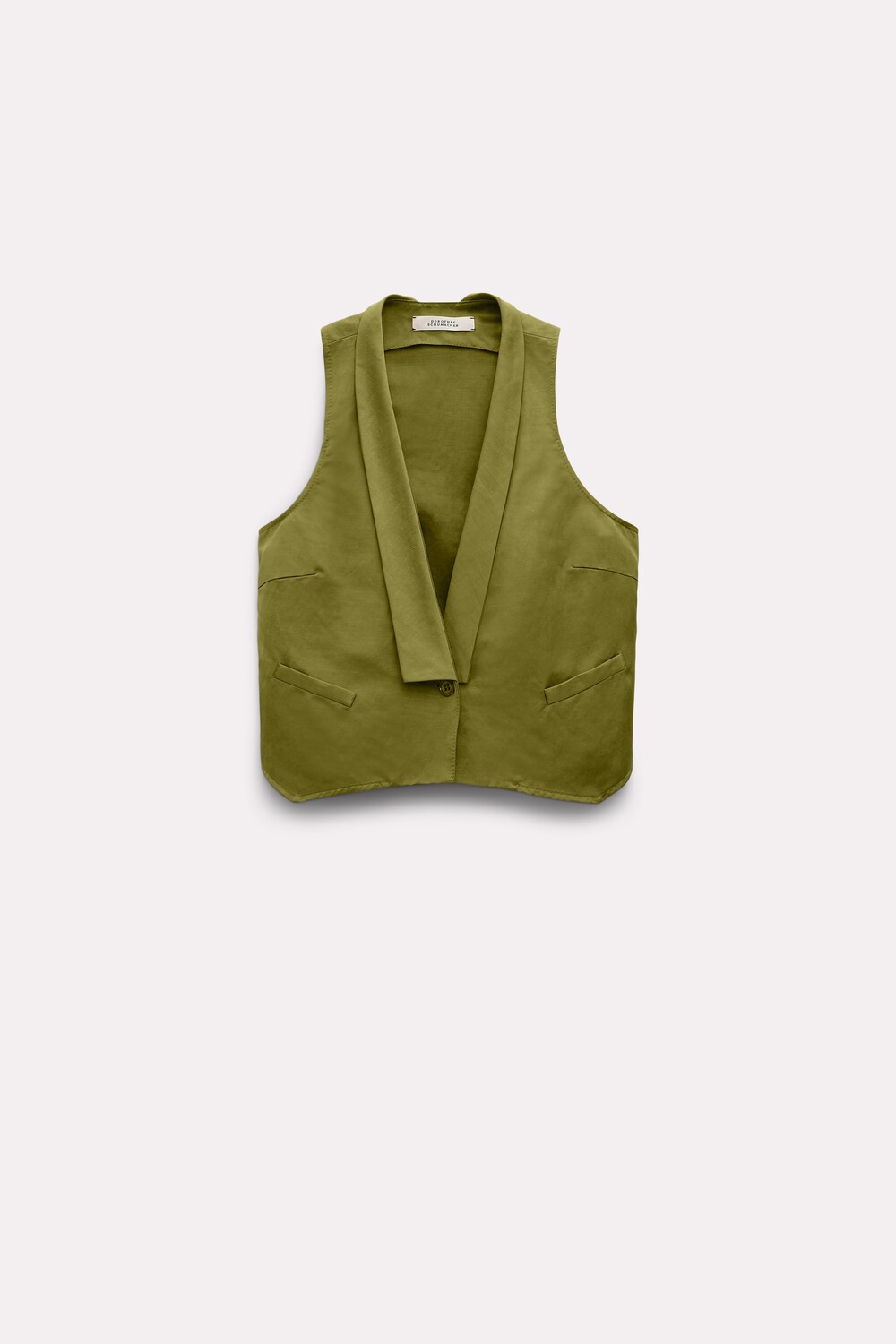 Жилет SLOUCHY COOLNESS Dorothee Schumacher, цвет olive green жилет современной изысканности dorothee schumacher серый