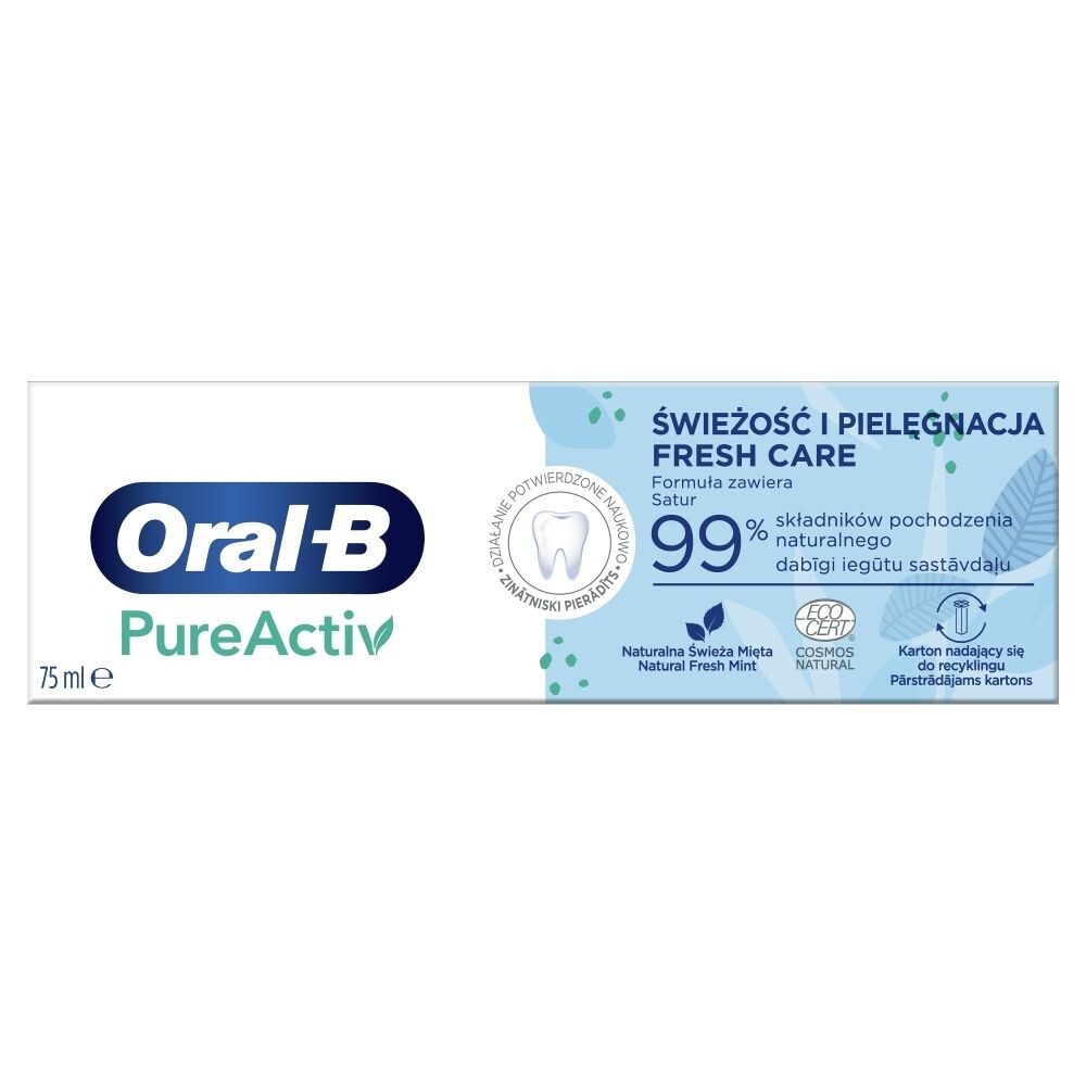 

Oral-B Pure Active Fresh Mix Зубная паста, 75 ml