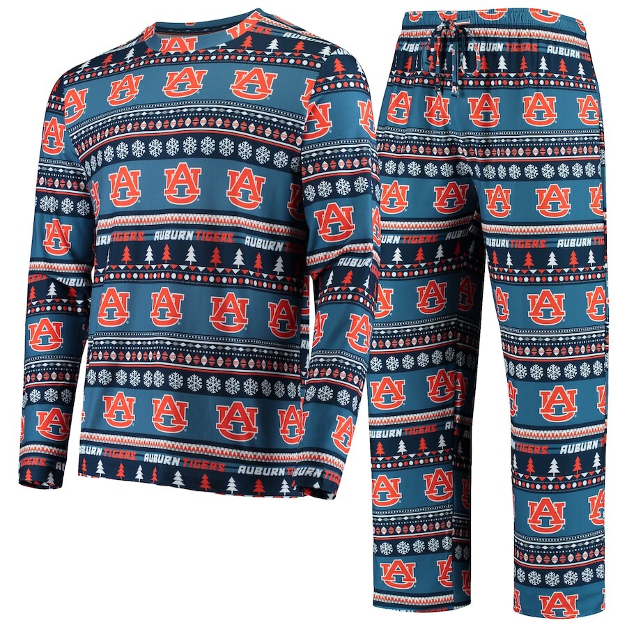 

Пижамный комплект Concepts Sport Auburn Tigers, нави