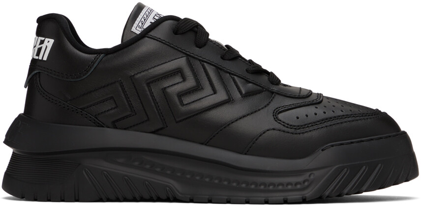 

Черные кроссовки Odissea Versace, цвет Black