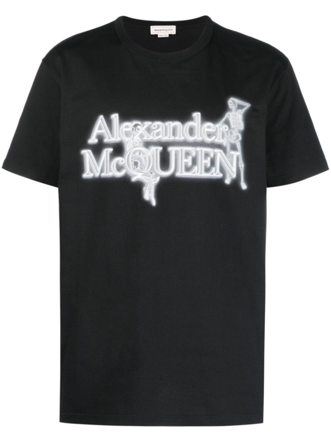 

Alexander McQueen футболка с логотипом, черный