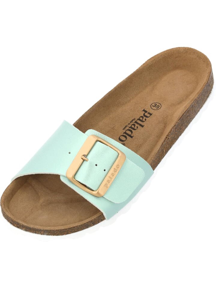 

Мюли palado, цвет mint metallic