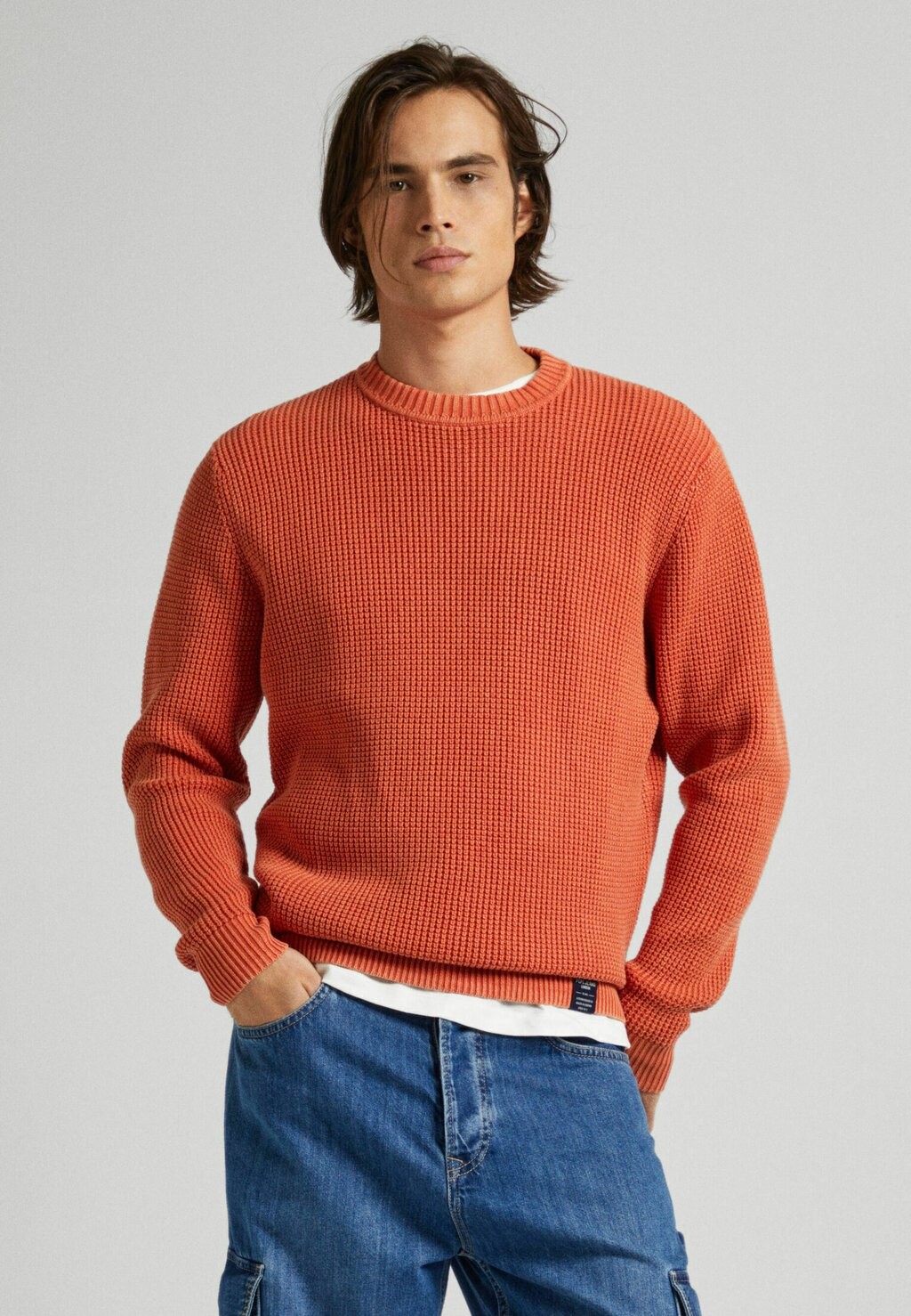 

Свитер Maxwell Pepe Jeans, цвет burnt orange