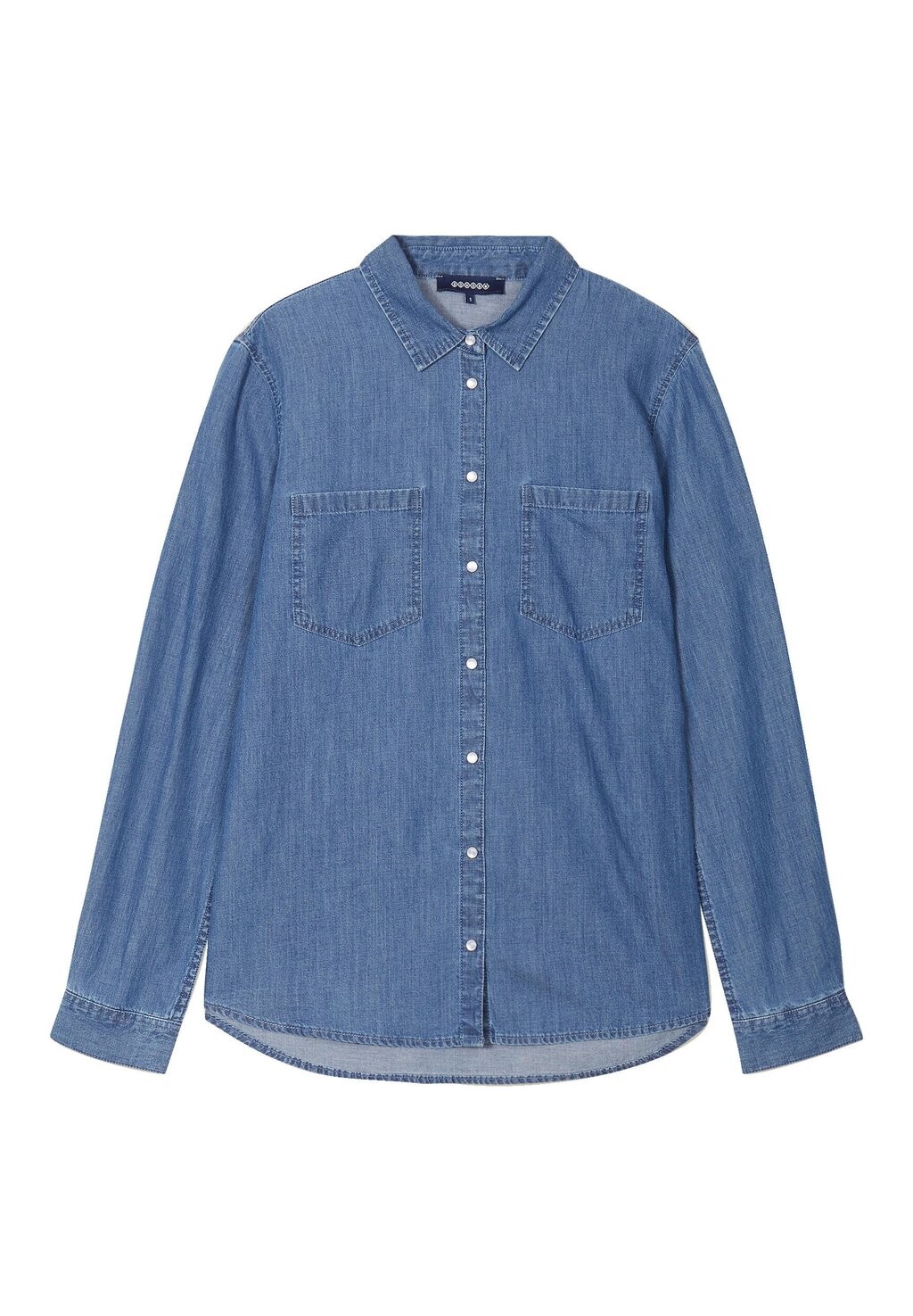 

Блузка на пуговицах BONOBO Jeans, цвет Stone Blue Denim