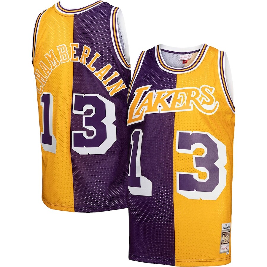 

Джерси Mitchell & Ness Los Angeles Lakers, фиолетовый