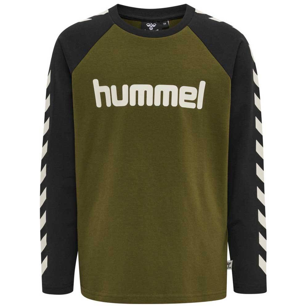 Футболка с длинным рукавом Hummel, зеленый футболка с длинным рукавом hummel taylor зеленый