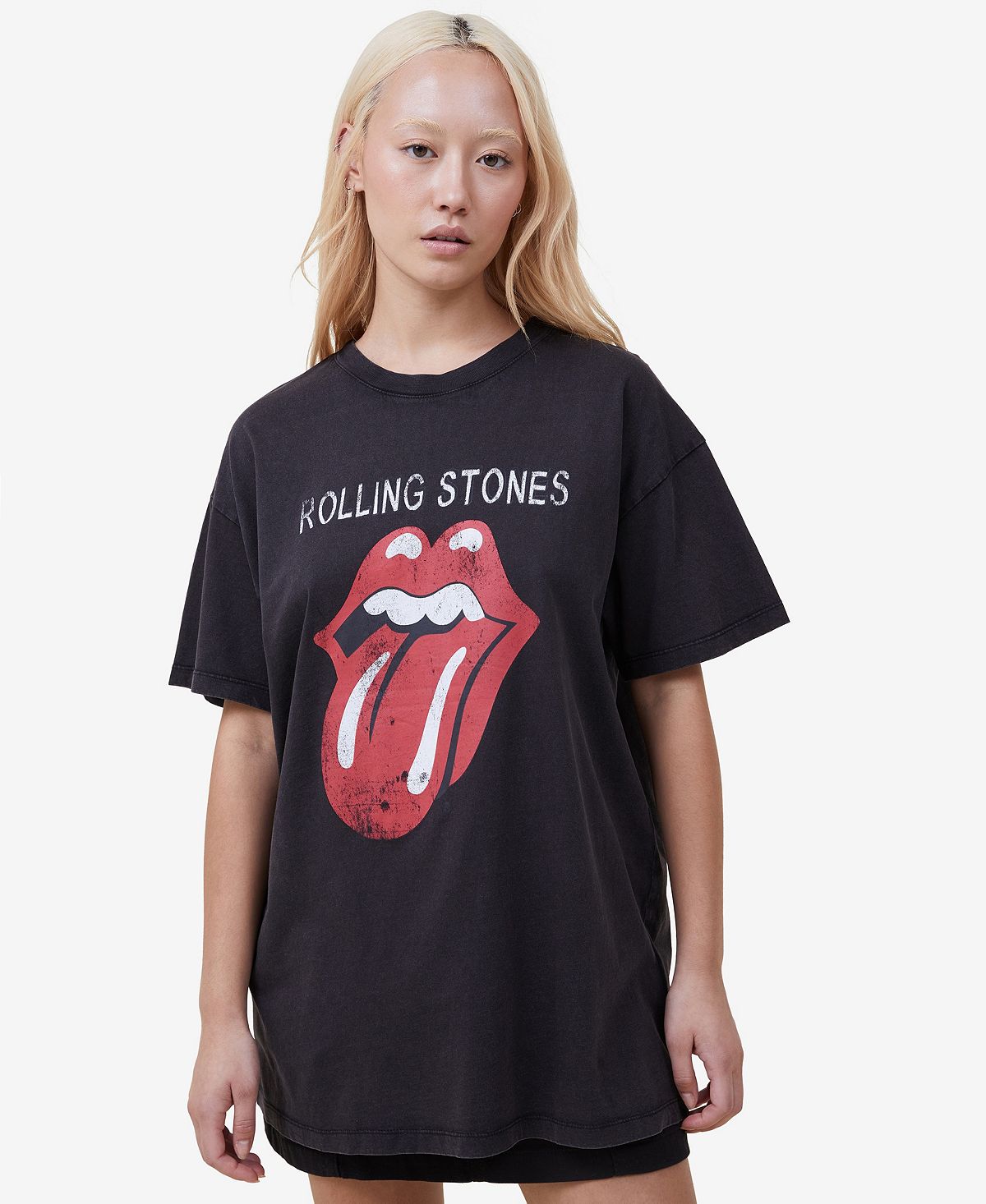 Женская футболка бойфренда Rolling Stones Music COTTON ON